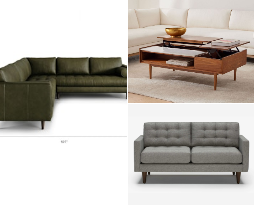 Mid-Century Luxe Picks cover photo collage
