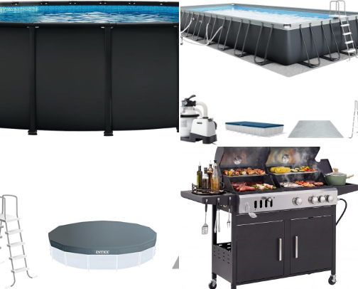 Pool recommendations cover photo collage