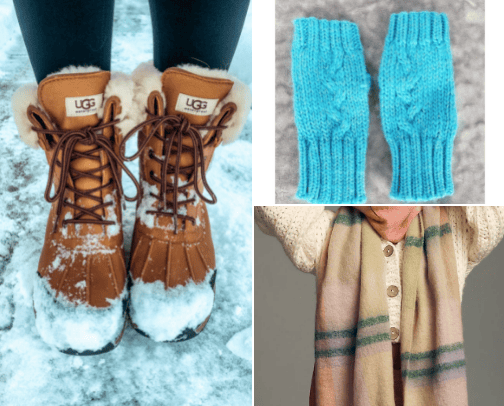 winter essentials cover photo collage