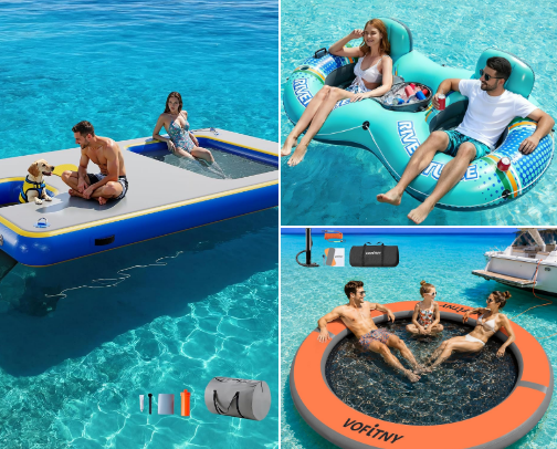 Water Fun cover photo collage