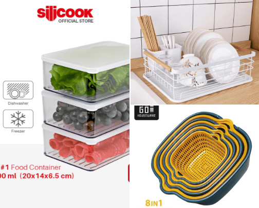 Home appliances cover photo collage