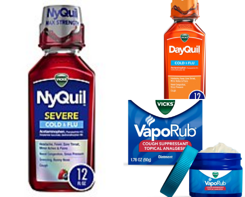 Cold and flu season cover photo collage