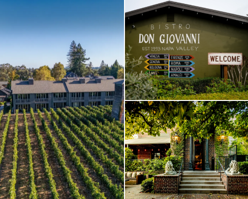 Wine Country: A Weekend Getaway cover photo collage