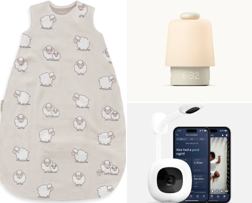 Baby Sleep Essentials: Sleep Success Starts Here cover photo collage