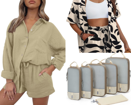 🌞Vacation Essentials I Can't Not Pack! cover photo collage