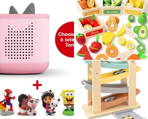 Christmas present ideas for a 2 year old for all budgets! cover photo collage