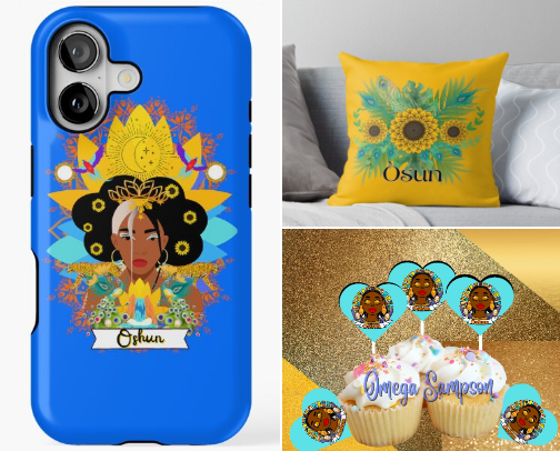 Perfect gift for Followers and Devotees of Oshun cover photo collage