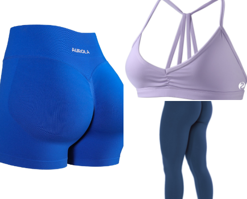 Affordable Gym Outfits that are actually cute cover photo collage