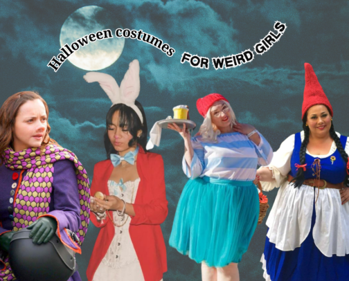 Halloween Costumes for the weird girl⏱️ cover photo collage