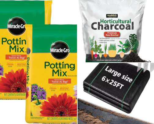 Supplies to Make a Self-Sustaining Terrarium cover photo collage