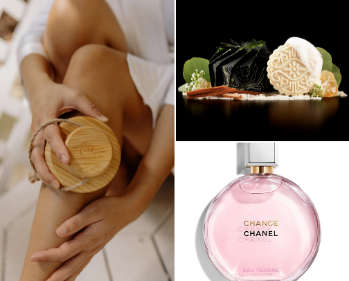 Beauty/body/skincare essentials for busy moms cover photo collage