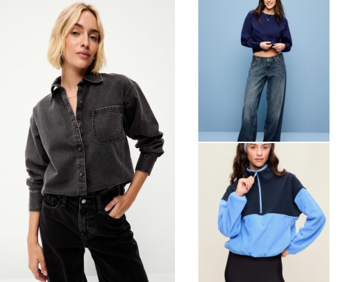 Old Navy Fall Finds cover photo collage