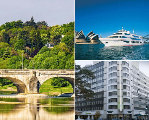 Travel cover photo collage