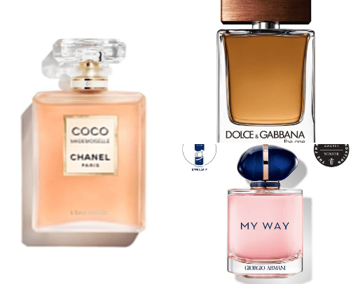 Parfum cover photo collage
