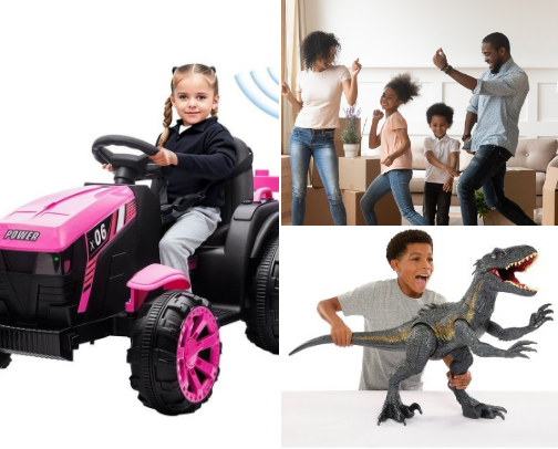 Fun by Design: Toys for the Wild at Heart cover photo collage