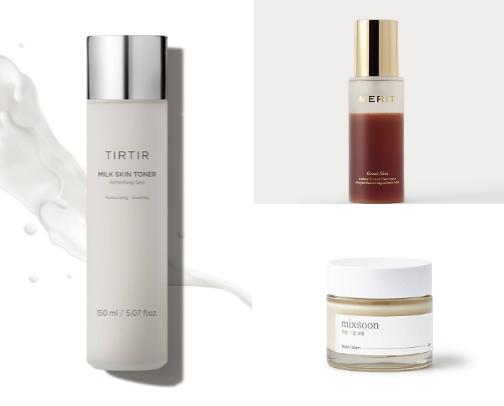 Skincare Products To Achieve Healthy Glass Skin ✨ cover photo collage