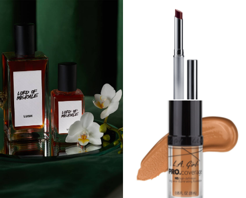 Weird Girl Beauty Recs cover photo collage