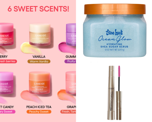 My favorite beauty recs cover photo collage