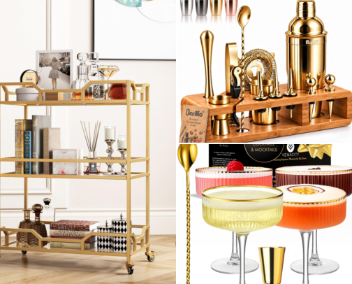 Thanksgiving Bar & Drink Station Essentials cover photo collage