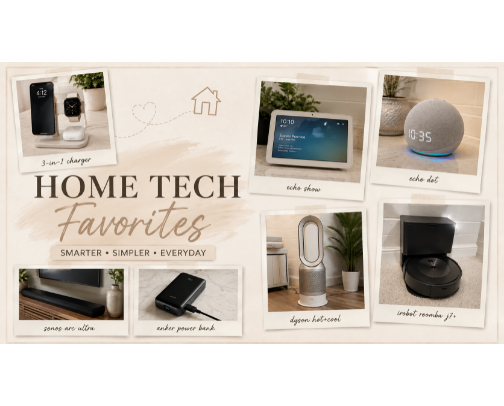 Home Tech Favorites cover photo collage