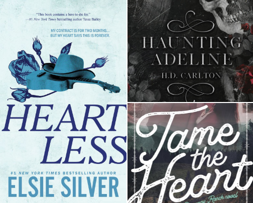 My favorite book recs cover photo collage