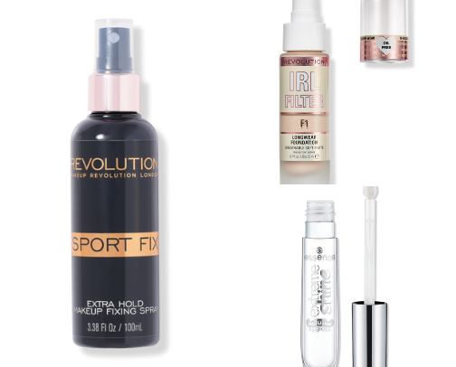 Baddie on a budget makeup haul cover photo collage