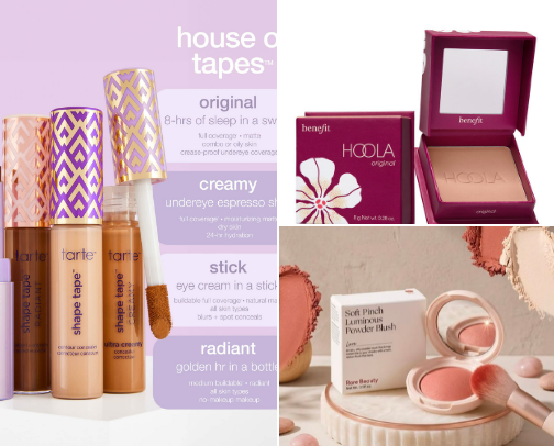 Makeup products I would buy again and again 💄🤍 cover photo collage