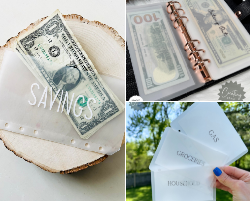 CASH ENVELOPES ☺️ cover photo collage