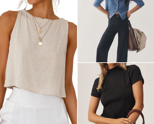 Favorite Basic Clothing (Linen and Cotton) cover photo collage