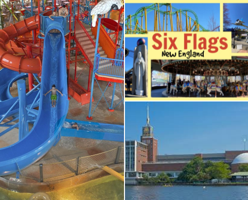 Summer Vacation in Massachusetts cover photo collage