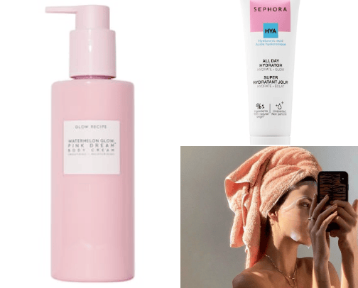 Body care cover photo collage