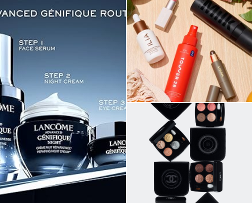 Glow up, glow on—my makeup and skincare must-haves keep me looking fabulous every day cover photo collage