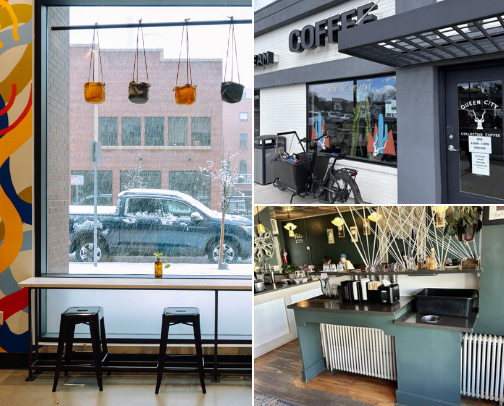 Favorite Denver Coffee Shops cover photo collage