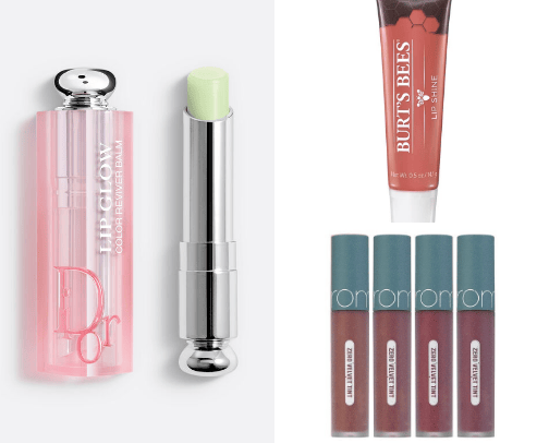 lip products cover photo collage