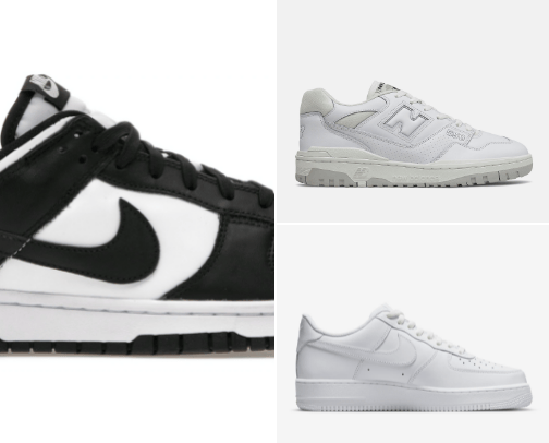 Unique sneakers that match a lot of outfits👟 cover photo collage