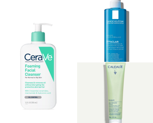 skincare cover photo collage