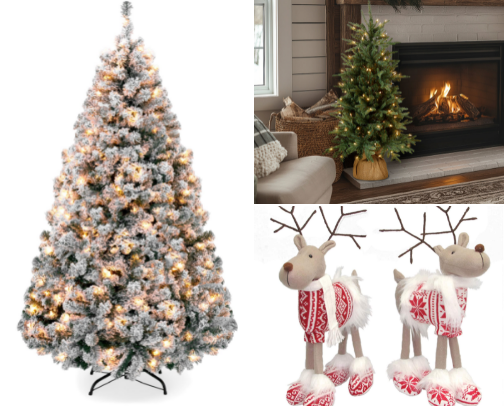 All Things Christmas! Decor, Trees and More! cover photo collage