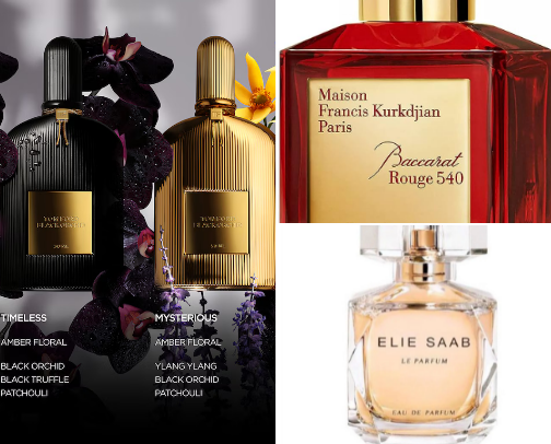 Winter perfumes I used and LOVED! cover photo collage