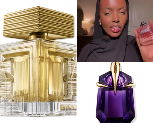 Favorite perfumes cover photo collage