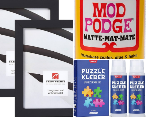 Accessories to make puzzling more fun cover photo collage