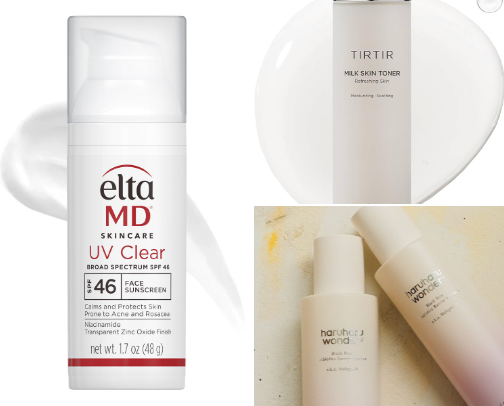 My anti-aging skincare faves cover photo collage