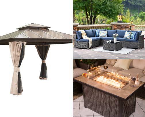 Outdoor spaces cover photo collage