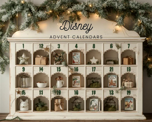 Disney Christmas Advent Calendars cover photo collage