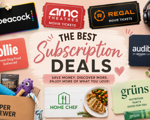 Subscription Offers cover photo collage