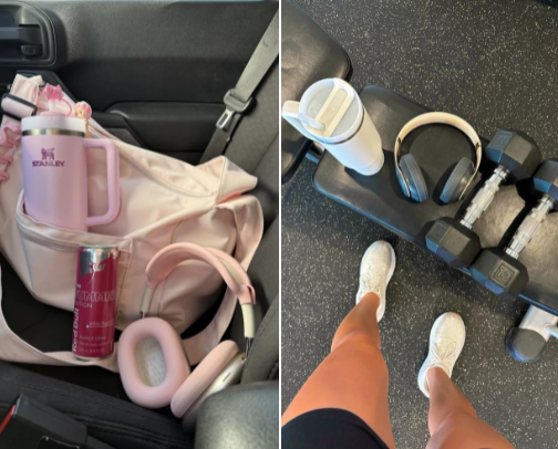 entering gym girl era cover photo collage