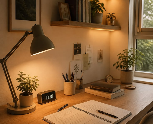 Everything I’d Want on My Study Desk cover photo collage