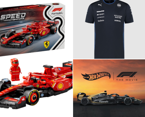 F1 Goodies cover photo collage