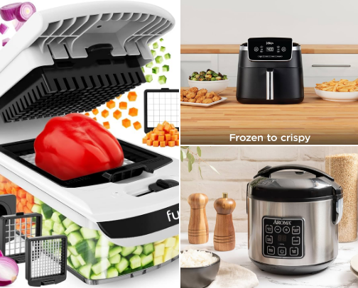 Time-Saving Kitchen Gadgets That Make Meal Prep a Breeze cover photo collage