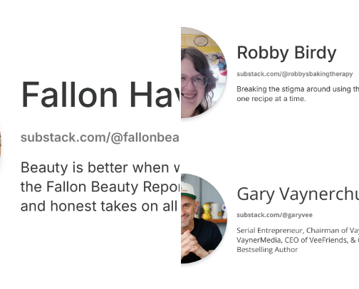 Substack cover photo collage