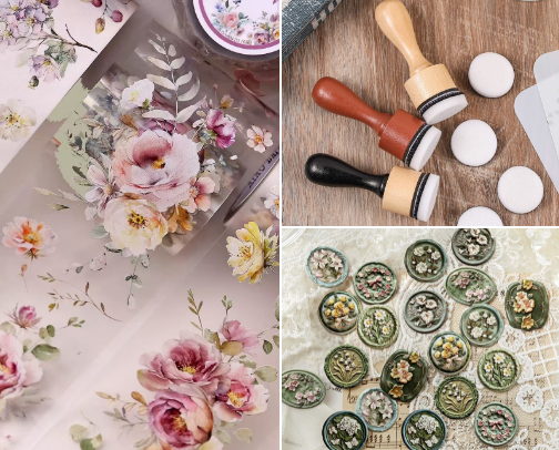 Journaling Essentials Haul from Doodlediarys cover photo collage